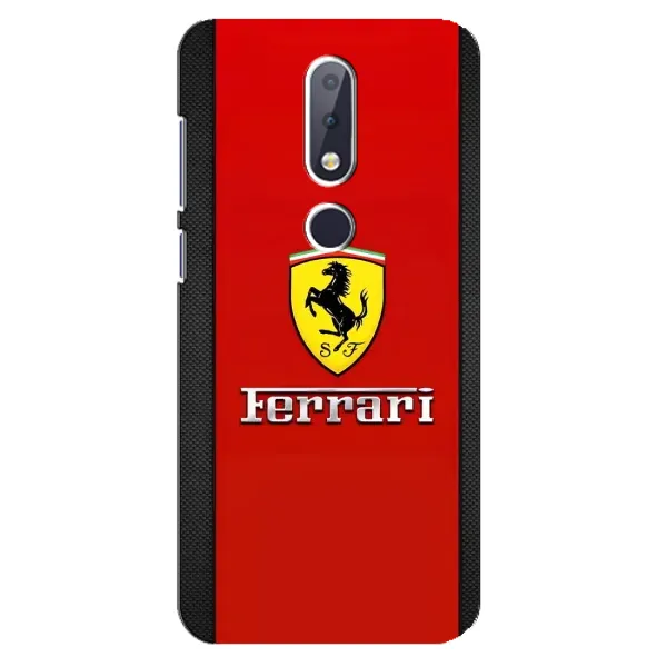 Чехол с рисунком «Ferrari Logo» для Nokia 6.1 Plus Чехол с рисунком «Ferrari Logo» для Nokia 6.1 Plus