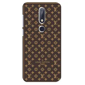 Чохол Стиль Louis Vuitton на Nokia 6.1 Plus (Фон Луі Віттон)