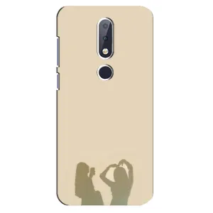 Чехол Стильные девушки на Nokia 6.1 Plus (Фото подруги)