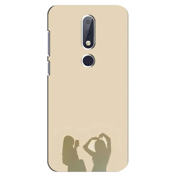 Чехол с рисунком «Фото подруги» для Nokia 6.1 Plus