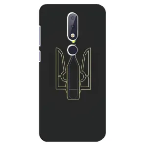 Чехол с картинкой (Патриотический ГЕРБ) на Nokia 6.1 Plus (Герб - Молотова)