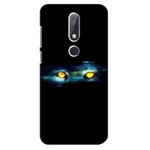 Чохли з зображенням різних тварин на Nokia 6.1 Plus (Очі)