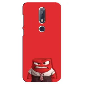 Чохол Головоломка для Nokia 6.1 Plus - (AlphaPrint) (Гнів)