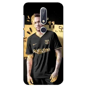 Силіконовий Чохол для Nokia 6.1 Plus (Gold Neymar)