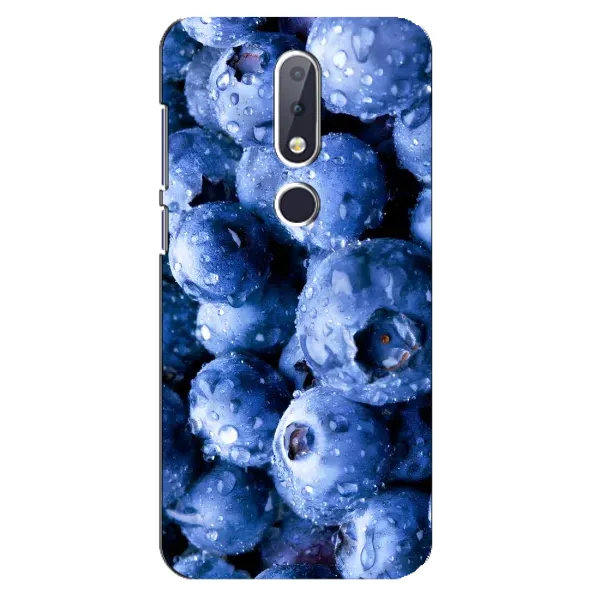 Чехол с рисунком «Голубика» для Nokia 6.1 Plus Чехол с рисунком «Голубика» для Nokia 6.1 Plus