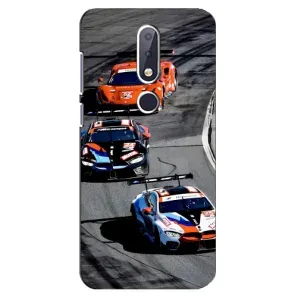 Чехол Gran Turismo / Гран Туризмо на Нокиа 6.1 Плюс (Гонщики)