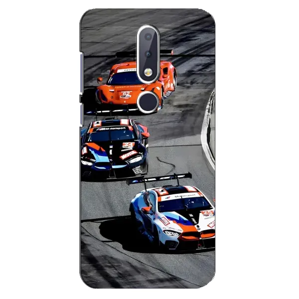 Чехол с рисунком «Гонщики» для Nokia 6.1 Plus Чехол с рисунком «Гонщики» для Nokia 6.1 Plus