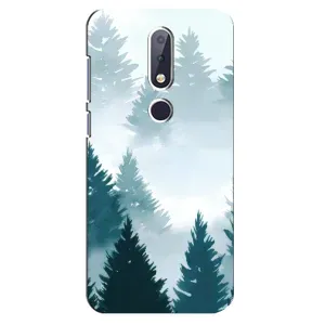 Чохол з малюнком «Гірський Ліс» для Nokia 6.1 Plus