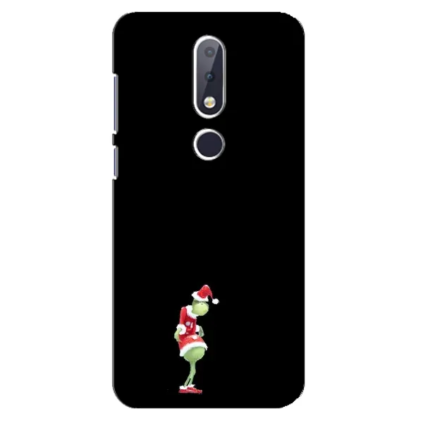 Чохол з малюнком «Грінч на чорному» для Nokia 6.1 Plus Чохол з малюнком «Грінч на чорному» для Nokia 6.1 Plus