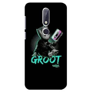 Чохол Супергерої Марвел на Нокіа 6.1 Плюс (Groot)