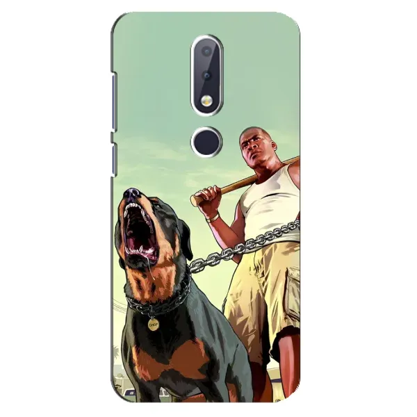 Чехол с рисунком «GTA» для Nokia 6.1 Plus Чехол с рисунком «GTA» для Nokia 6.1 Plus