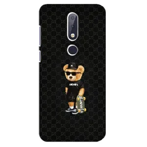Чохли Мішка Тедді для Нокіа 6.1 Плюс (GUCCI Teddy)