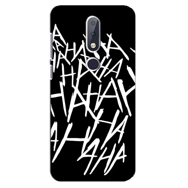 Чехол с рисунком «Хахаха» для Nokia 6.1 Plus