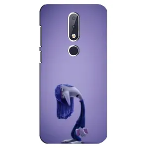Чохол Головоломка для Nokia 6.1 Plus - (AlphaPrint) (Хандра)