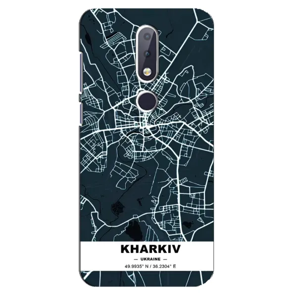 Чехол с рисунком «Харьков» для Nokia 6.1 Plus Чехол с рисунком «Харьков» для Nokia 6.1 Plus