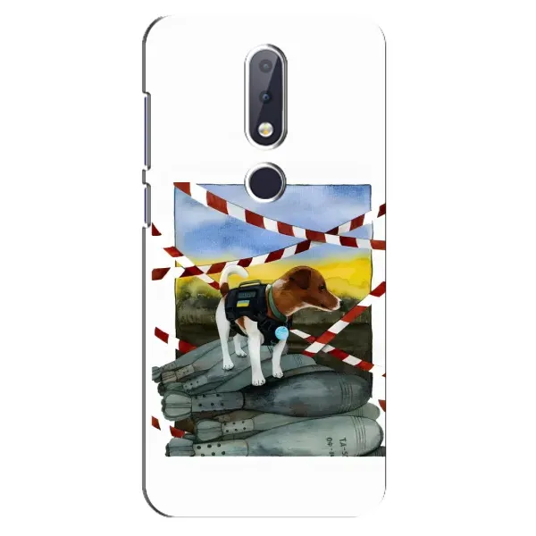 Чехол с рисунком «Храбрый Патрон» для Nokia 6.1 Plus Чехол с рисунком «Храбрый Патрон» для Nokia 6.1 Plus