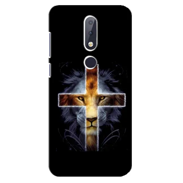 Чехол с рисунком «Иисус Лев» для Nokia 6.1 Plus Чехол с рисунком «Иисус Лев» для Nokia 6.1 Plus
