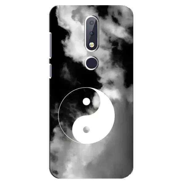 Чехол с рисунком «Инь-Янь» для Nokia 6.1 Plus Чехол с рисунком «Инь-Янь» для Nokia 6.1 Plus