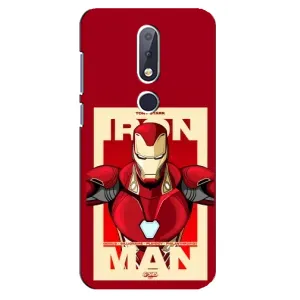 Чохол Супергерой Залізна Людина на Nokia 6.1 Plus (Iron man)
