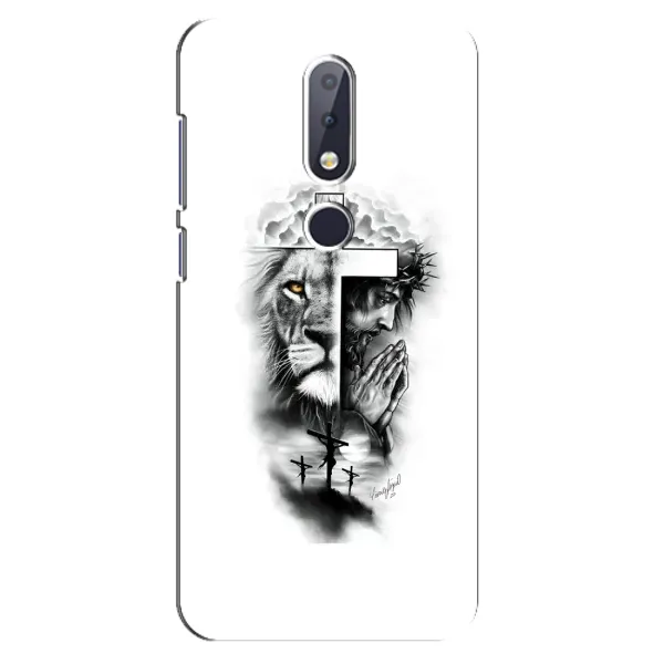 Чехол с рисунком «История Христа» для Nokia 6.1 Plus