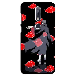 Чехлы с картинкой Итачи Учиха на Nokia 6.1 Plus (Итачи облако)