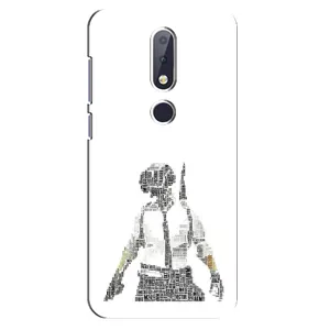 Чохол з картинкою "Герой Pubg" на Nokia 6.1 Plus (З літер)