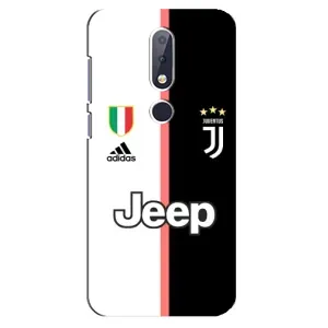 Чехлы с ТОП Футбольными клубами на Nokia 6.1 Plus (Juventus)