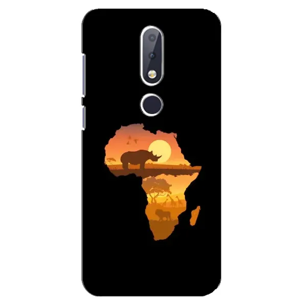 Чехол с рисунком «Карта» для Nokia 6.1 Plus Чехол с рисунком «Карта» для Nokia 6.1 Plus