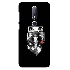 Чехлы с картинкой Итачи Учиха на Nokia 6.1 Plus (Коллаж Итачи)