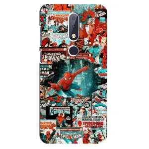 Чохол Супергерой Людина Павук на Nokia 6.1 Plus (Комікси Людина Павук)