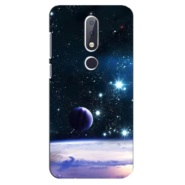 Чехол с рисунком «Космический вид» для Nokia 6.1 Plus Чехол с рисунком «Космический вид» для Nokia 6.1 Plus