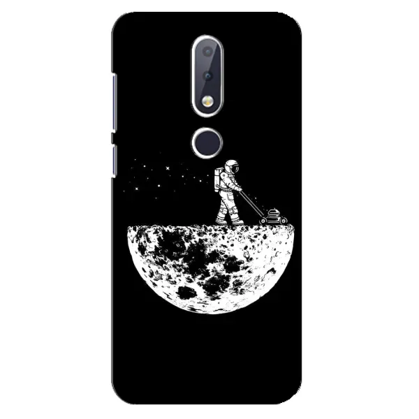 Чехол с рисунком «Космонавт» для Nokia 6.1 Plus Чехол с рисунком «Космонавт» для Nokia 6.1 Plus