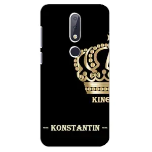 Именные Чехлы для Nokia 6.1 Plus (KOSTYA)