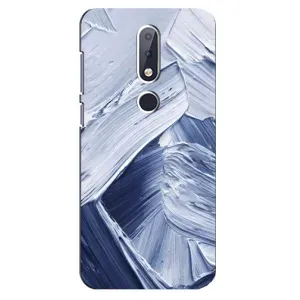 Чохли з сенсом на Nokia 6.1 Plus (Краски розводи)