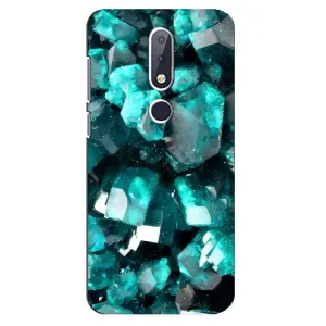 Чехол (Дорого -богато) на Nokia 6.1 Plus (Кристалы)