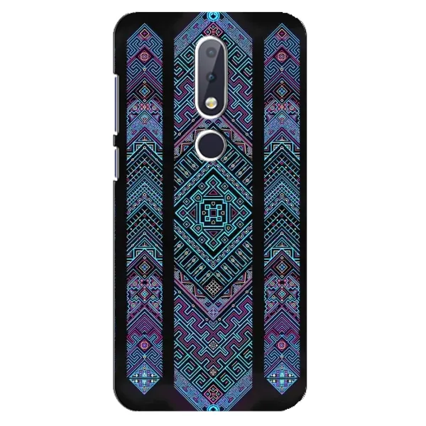 Чехол с рисунком «Крутой орнамент» для Nokia 6.1 Plus Чехол с рисунком «Крутой орнамент» для Nokia 6.1 Plus