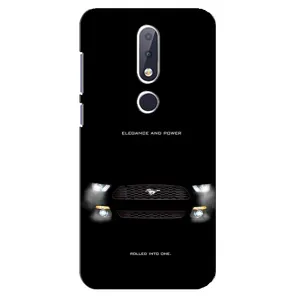 Чохли з тематикою "Круті машини" на Nokia 6.1 Plus (Чорний Land Rover)