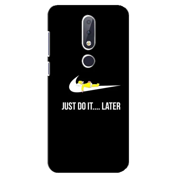 Чехол с рисунком «Later» для Nokia 6.1 Plus Чехол с рисунком «Later» для Nokia 6.1 Plus