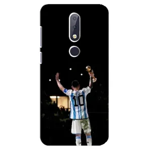 Чохли Лео Мессі Аргентина для Nokia 6.1 Plus (Лео Чемпіон)