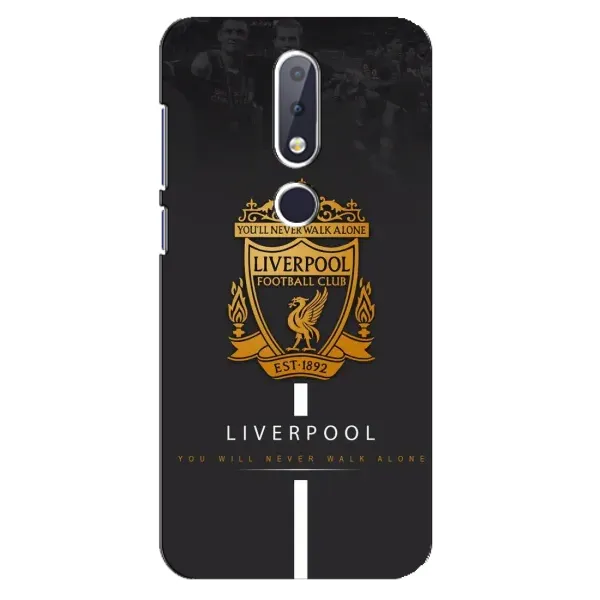 Чехол с рисунком «Liverpool» для Nokia 6.1 Plus