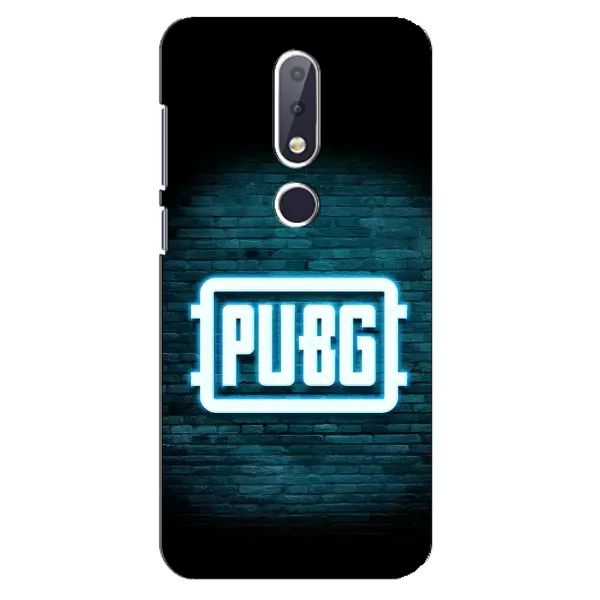 Чехол с рисунком «Лого PUBG» для Nokia 6.1 Plus Чехол с рисунком «Лого PUBG» для Nokia 6.1 Plus