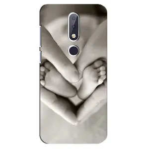 Чехлы для МАМЫ на Nokia 6.1 Plus (Любящие руки)
