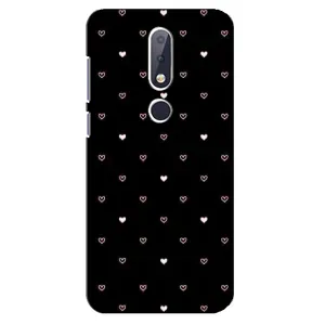 Чохли з тематикою "Маленькі Сердчеки" на Nokia 6.1 Plus (Маленькі сердечка)