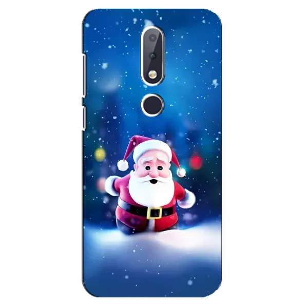 Чехол с рисунком «Маленький Дед Мороз» для Nokia 6.1 Plus