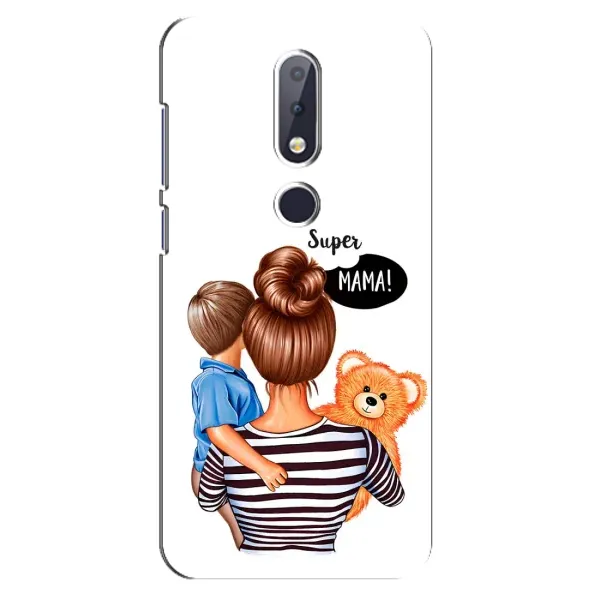 Чохол з малюнком «Мама і син» для Nokia 6.1 Plus Чохол з малюнком «Мама і син» для Nokia 6.1 Plus
