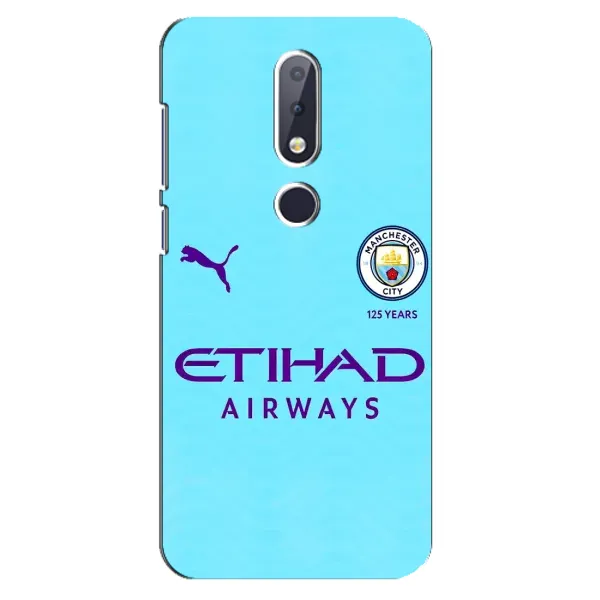 Чехол с рисунком «Man City» для Nokia 6.1 Plus