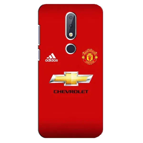 Чехол с рисунком «Man United» для Nokia 6.1 Plus