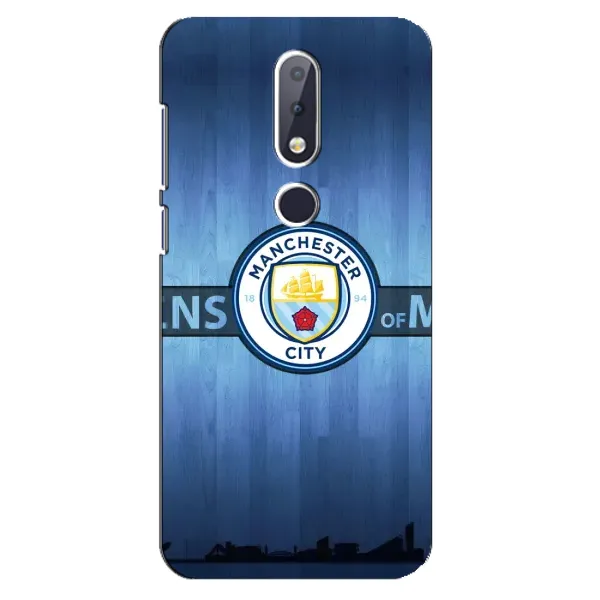 Чехол с рисунком «ManCity» для Nokia 6.1 Plus