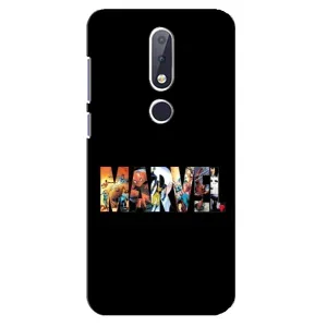 Силіконовий Чохол для Nokia 6.1 Plus (MARVEL)