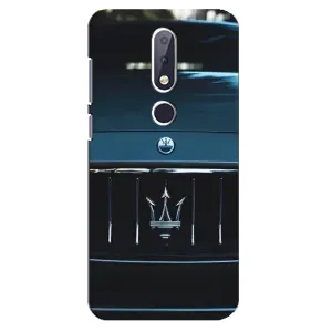 Чохли з тематикою "Круті машини" на Nokia 6.1 Plus (Maserati auto)